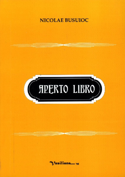 Aperto libro Vol.1 : Cronici, lecturi, idei