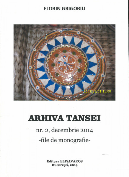 Arhiva Tansei : file de monografie Vol.2