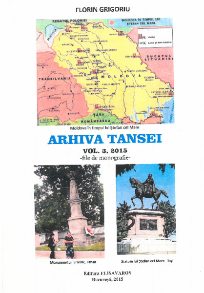 Arhiva Tansei : file de monografie Vol.3