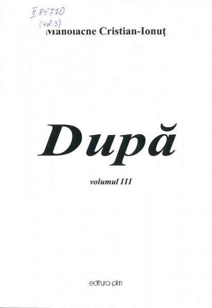 După : [roman] Vol.3