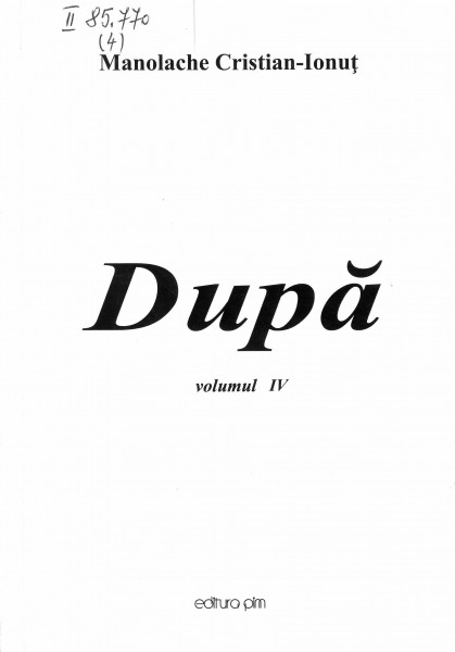 După : [roman] Vol.4