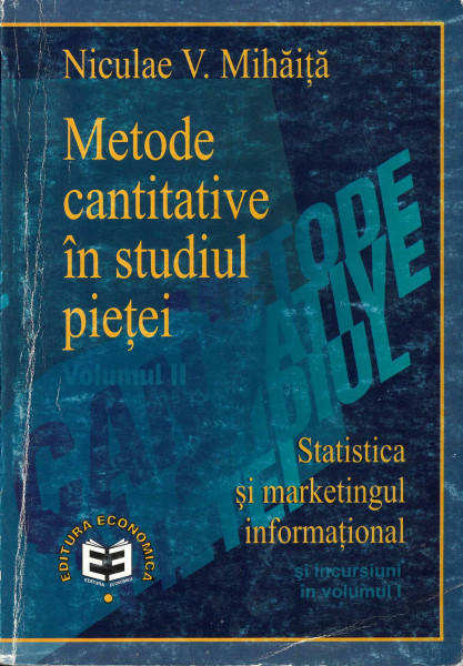 Metode cantitative în studiul pieţei