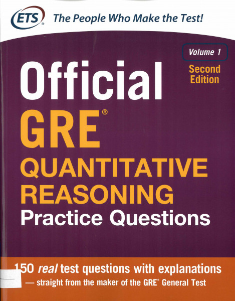 OFFICIAL GRE Quantitative Reasoning : Practice Questions Vol.1