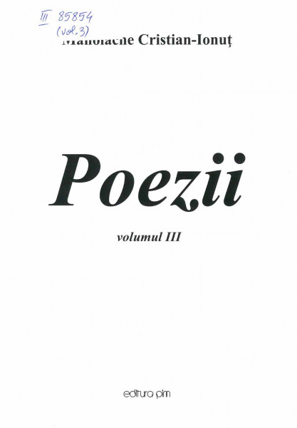 Poezii Vol.3