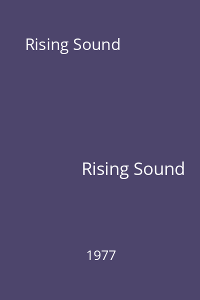 Rising Sound
