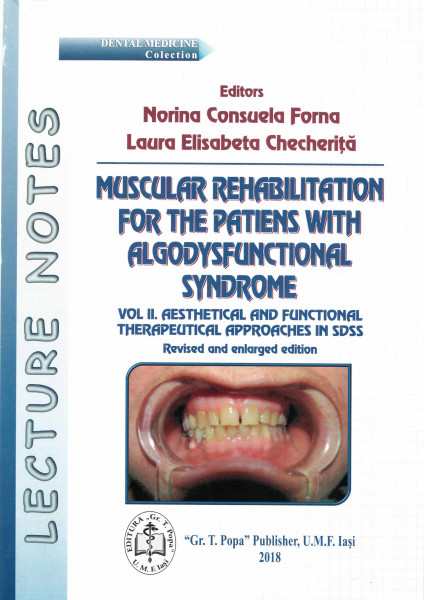 MUSCULAR Rehabilitation for the Patiens with Algodysfunctional Syndrome Vol.2 : Aesthetical and Functional Therapeutical Approaches in SDSS