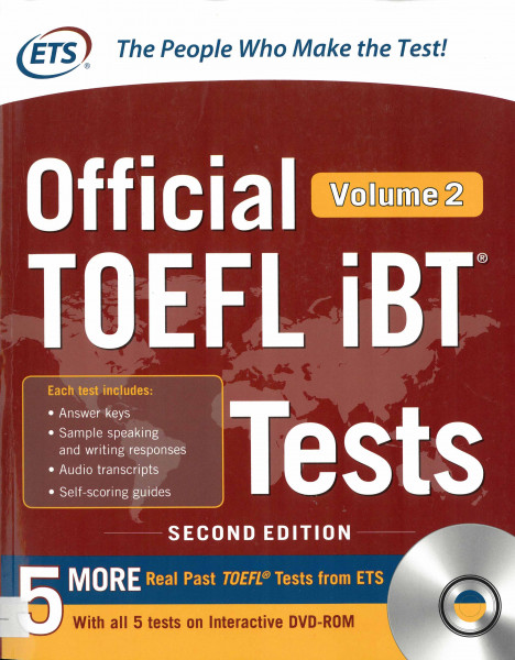 OFFICIAL TOEFL iBT Tests : Using the DVD-ROM Volume 2 : (second edition)