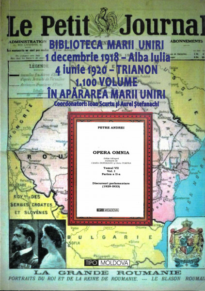 Opera Omnia: Tomul 7, Vol.1, Partea a 2-a : Discursuri parlamentare : (1929-1933)