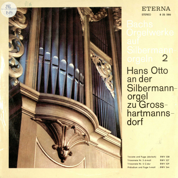 ORGELWERKE auf Silbermannorgeln : Hans Otto an der Silbermannorgel zu Grosshartmannsdorf Disc audio 2