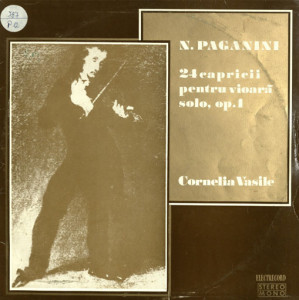 24 capricii pentru vioară solo, op.1 Vol.1