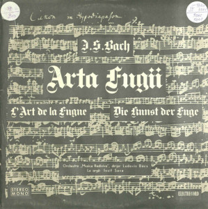 Arta Fugii : versiune orchestrată de Ludovic Bacs Vol. II