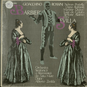 Bărbierul din Sevilla : Melodramă bufă în 2 acte disc audio 1 : Sinfonia - Actul 1. Scenele I-IX
