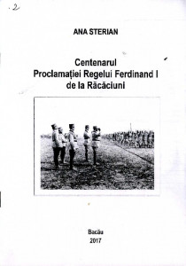 Centenarul Proclamației Regelui Ferdinand I  de la Răcăciuni