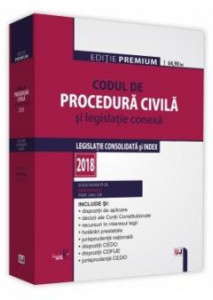 CODUL de procedură civilă și legislație conexă