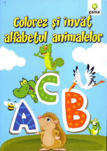 Colorez şi învăţ alfabetul animalelor
