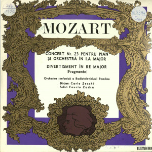 Concert Nr. 23 pentru pian și orchestră în La Major; Divertisment în Re Major(fragmente)