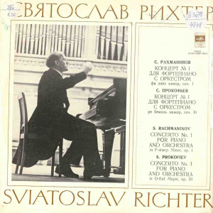 Concerto No.1 for Piano and Orchestra in F-sharp Minor, op.1; Concerto No.1 for Piano and Orchestra in D-flat Major,op.10