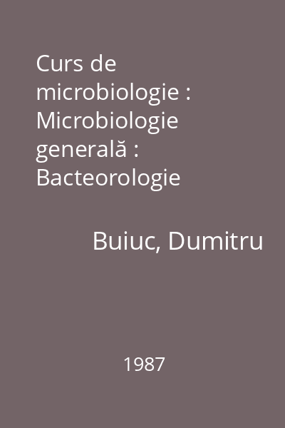 Curs de microbiologie : Microbiologie generală : Bacteorologie medicală : Virologie medicală : Parazitologie medicală