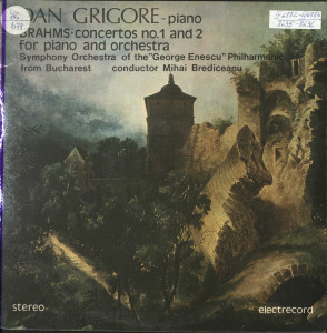 Dan Grigore-piano = Concerto No. 1 and 2 for Piano and Orchestra