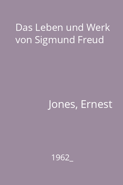 Das Leben und Werk von Sigmund Freud