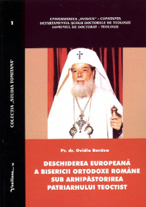 Deschiderea europeană a bisericii ortodoxe române sub arhipăstorirea Patriarhului Teoctist