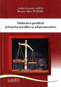 Didactica predării științelor juridice și administrative