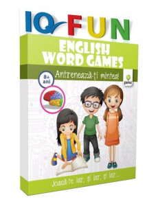 ENGLISH Word Games : Antrenează-ți mintea : [jocuri educative] : 8 ani+