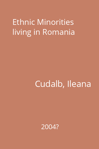 Ethnic Minorities living in Romania