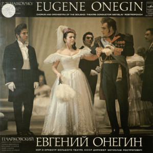 Eugene Onegin : Opera in 3 acts