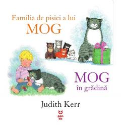 Familia de pisici a lui Mog : Mog în grădină