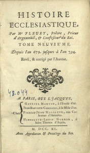 Histoire ecclésiastique : pour servir de continuation à celle de monsieur l'abbé Fleury Vol.9