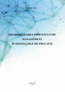 Informatizarea procesului de management în instituțiile de educație