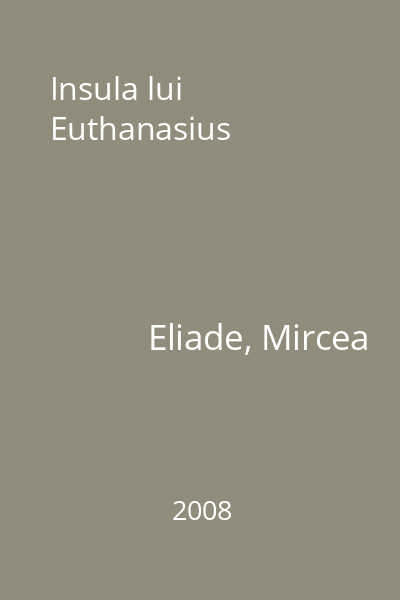 Insula lui Euthanasius