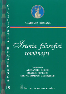 ISTORIA filosofiei româneşti