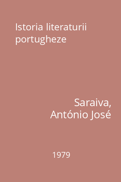 Istoria literaturii portugheze