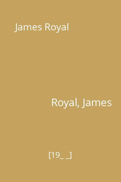 James Royal