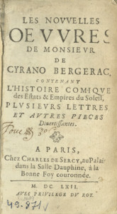 Les nouvelles oeuvres de monsieur de Cyrano Bergerac