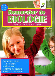 Memorator de biologie : suport pentru învățarea lecțiilor : clasa a V-a, a VI-a