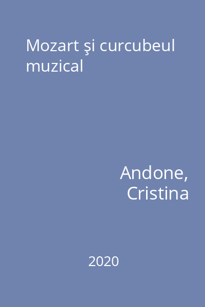 Mozart şi curcubeul muzical