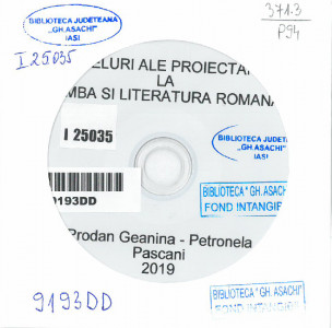 Niveluri ale proiectării la limba și literatura română : [eBook]