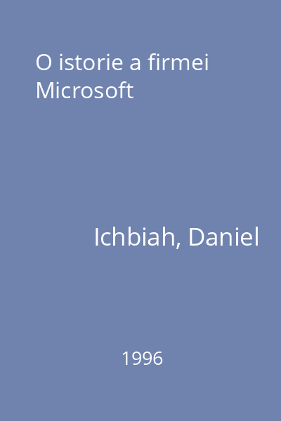 O istorie a firmei Microsoft