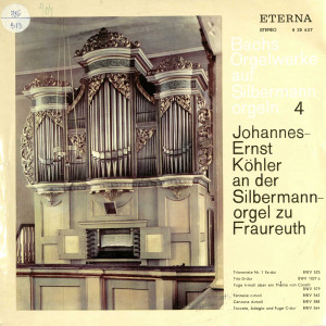 ORGELWERKE auf Silbermannorgeln : Johannes-Ernst Köhler an der Silbermannorgel zu Grosshartmannsdorf Disc audio 4