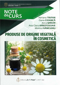 PRODUSE de origine vegetală în cosmetică