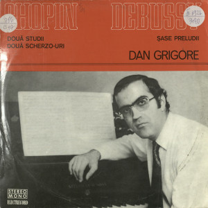 Recital de pian Dan Grigore : Studii; Scherzo-uri; Preludii