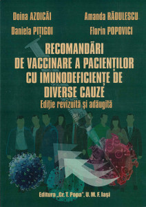 RECOMANDĂRI de vaccinare a pacienţilor cu imunodeficienţe de diverse cauze