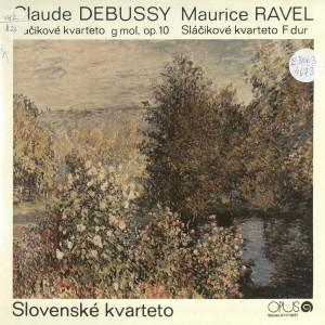 String Quartet in g minor op.10; String Quartet in F Major : Slovenske kvarteto
