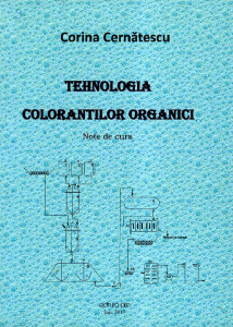 Tehnologia coloranților organici : note de curs