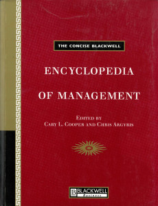 THE CONCISE Blackwell Encyclopedia of Management