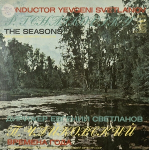 The Seasons : 12 characteristic pieces Op.37-bis