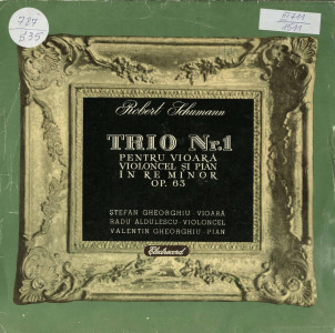 Trio Nr. 1 pentru vioară și pian în Re Minor, Op. 63
